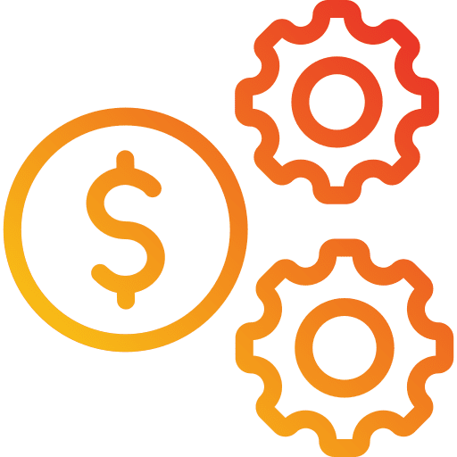 Money management business and finance money bank icon Money management business and finance money bank icon