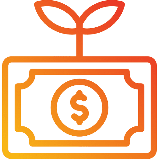 Return on investment profit growth investment icon Return on investment profit growth investment icon