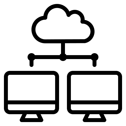 Cloud computing smart technology cloud computing internet of things icon Cloud computing smart technology cloud computing internet of things icon