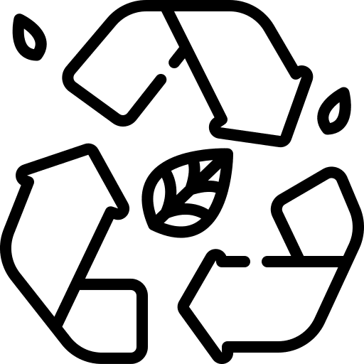 Recycle ecologic recycling arrow icon