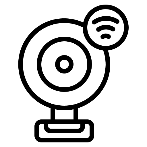 Web camera electronics web camera cctv icon Web camera electronics web camera cctv icon