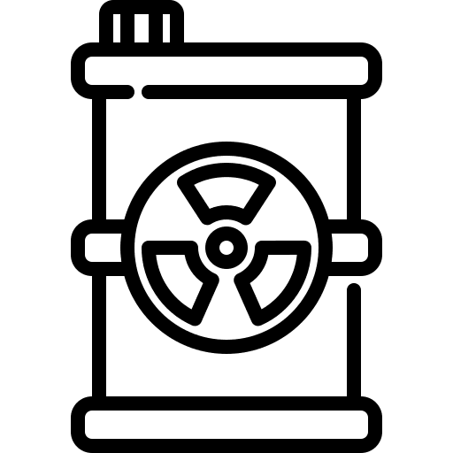 Radioactive industry radioactive gas icon Radioactive industry radioactive gas icon