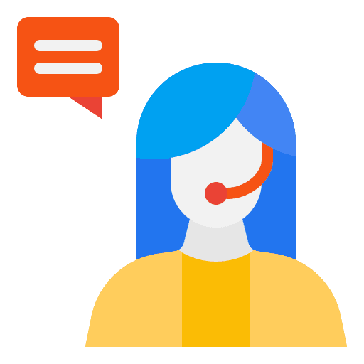 Customer service support call customer service icon