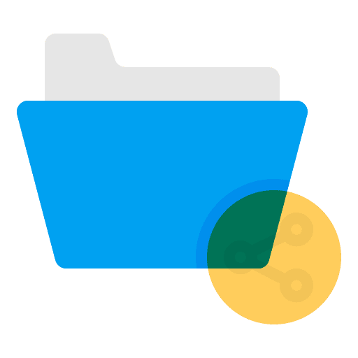 Data sharing share database file sharing data sharing icon
