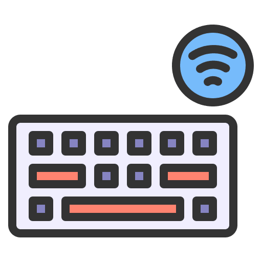Keyboard keyboard internet of things device icon Keyboard keyboard internet of things device icon