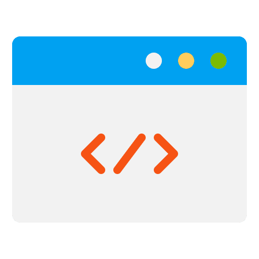 Web programming developer web programming web page icon