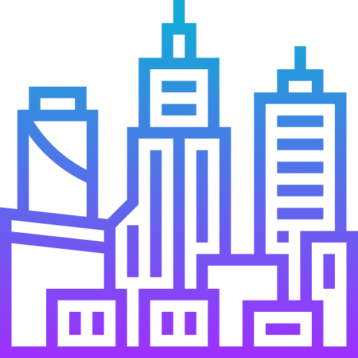 Skyscraper skyscraper downtown skyline icon