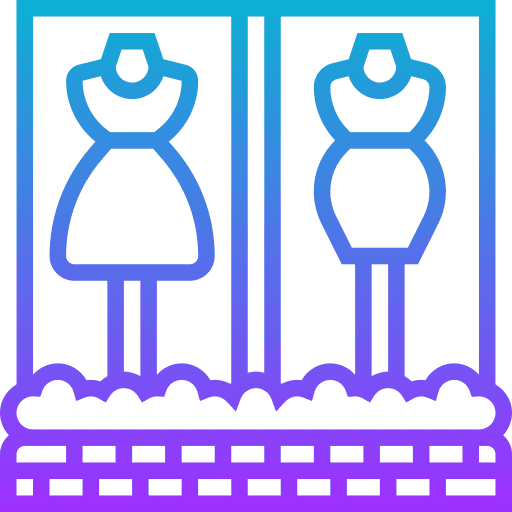 Shop store shop window display icon Shop store shop window display icon