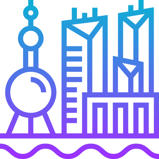 Town architecture urban architecture and city icon Town architecture urban architecture and city icon