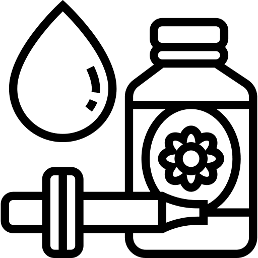 Essential oil moisturizer cosmetics serum icon
