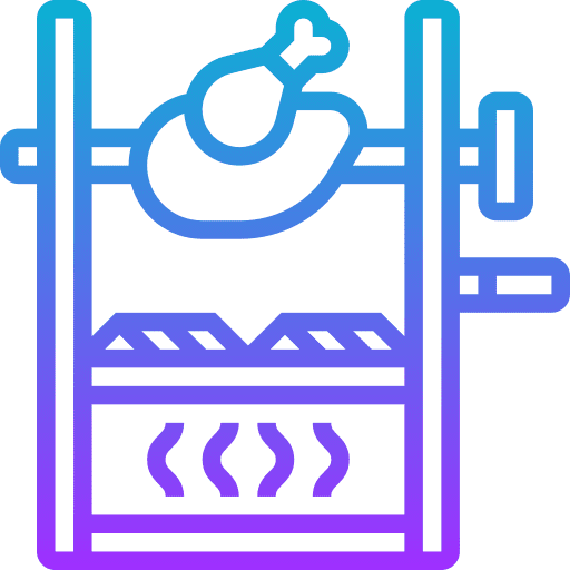 Grill grill food and restaurant cooking equipment icon Grill grill food and restaurant cooking equipment icon