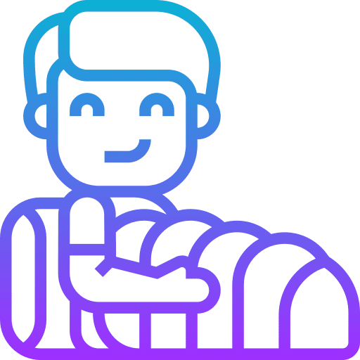 Sleeping bag comfortable camping sleeping bag icon