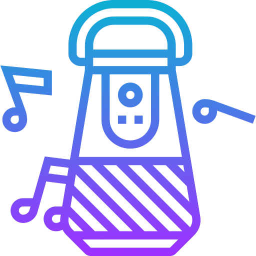 Speakers electronic device techonology music and multimedia icon Speakers electronic device techonology music and multimedia icon