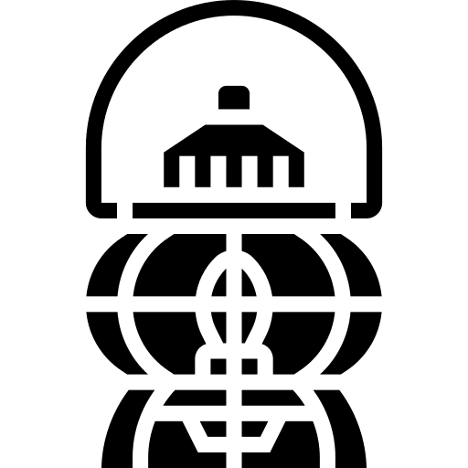 Lantern camping flame fire icon Lantern camping flame fire icon