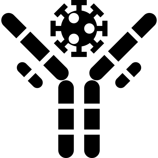 Antibodies antigen antibodies immune icon