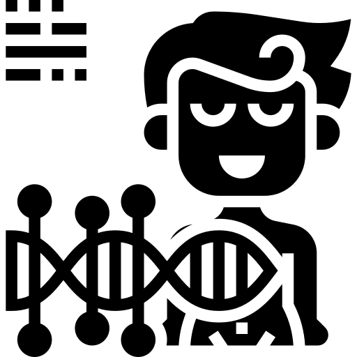 Genome human education chromosome icon Genome human education chromosome icon