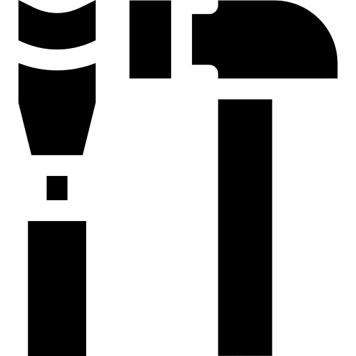 Chisel carving tools artistic icon Chisel carving tools artistic icon