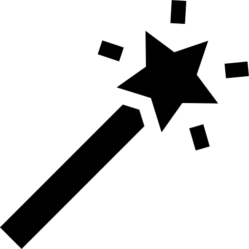 Magic wand wizard fantasy magic wand icon Magic wand wizard fantasy magic wand icon