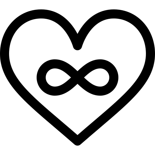 Endless heart love endless icon