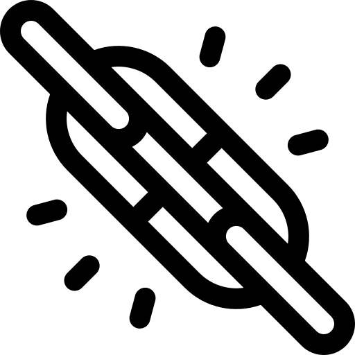 Link link links broken link icon