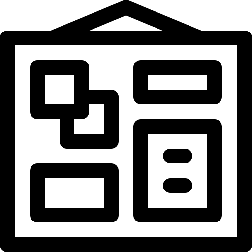 Board board sheets files and folders icon Board board sheets files and folders icon