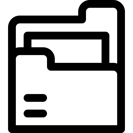 Folder storage data storage ui icon Folder storage data storage ui icon