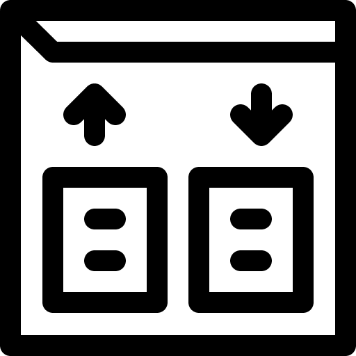 Browser folder browser text file icon Browser folder browser text file icon