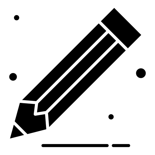 Pencil writing pencil education icon