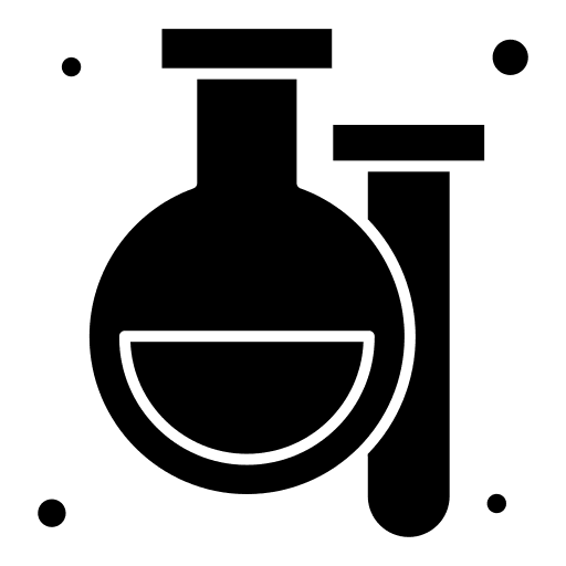 Flask chemistry science flask icon Flask chemistry science flask icon