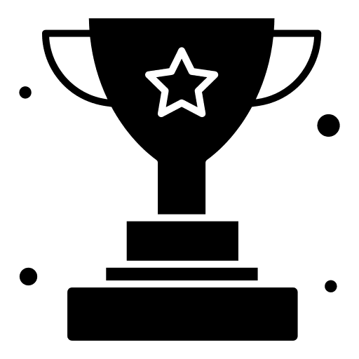 Trophy award sport competition icon Trophy award sport competition icon