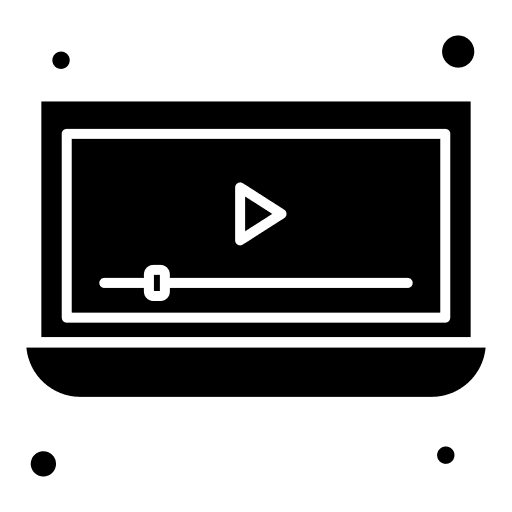 Video player movie play button entertainment icon Video player movie play button entertainment icon