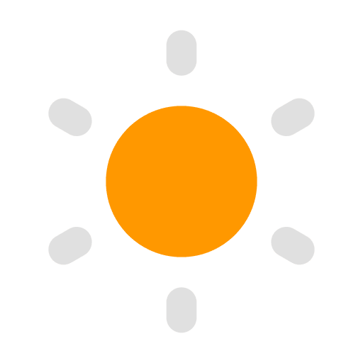 Sun sunny warm summer icon