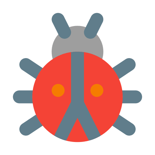 Ladybug insect animals zoology icon Ladybug insect animals zoology icon