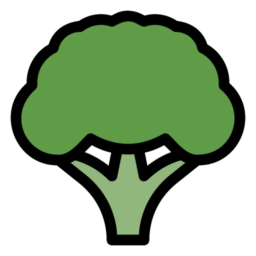 Broccoli vegetarian organic healthy food icon Broccoli vegetarian organic healthy food icon