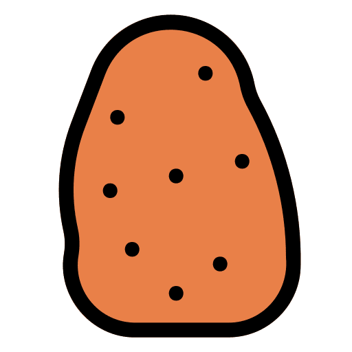 Potatoe food food and restaurant vegetable icon Potatoe food food and restaurant vegetable icon