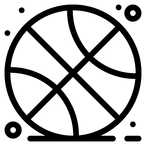 Basketball play sports and competition ball icon Basketball play sports and competition ball icon