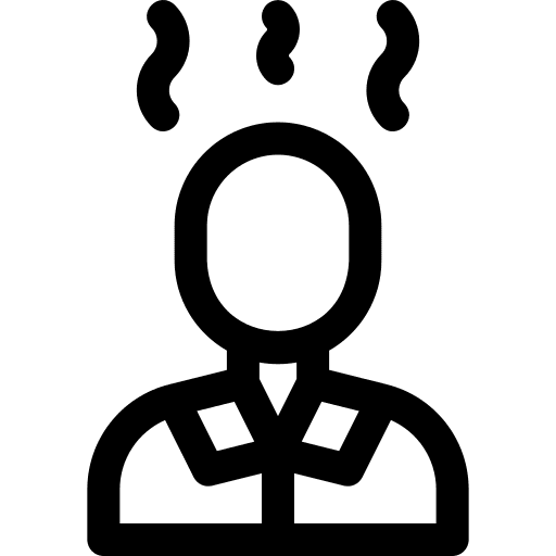 Workaholic gear business and finance setting icon