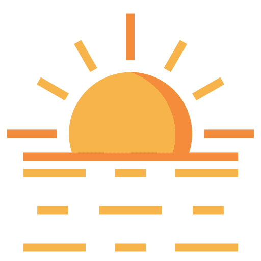 Sunset ramadan cultures sun icon