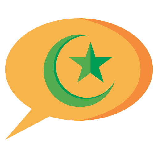 Greeting crescent moon eid al fitr greeting icon Greeting crescent moon eid al fitr greeting icon
