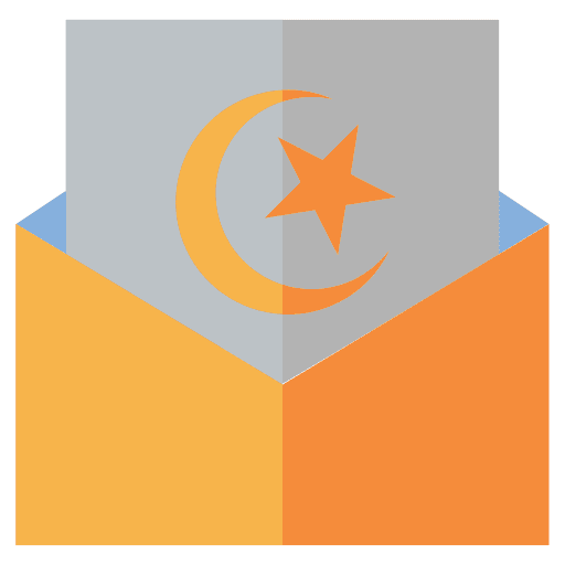 Mail crescent moon eid al fitr ramadan icon Mail crescent moon eid al fitr ramadan icon