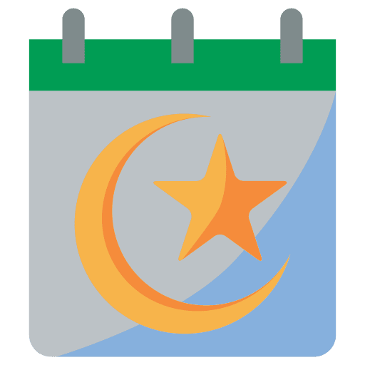 Calendar calendar religion moslem icon Calendar calendar religion moslem icon