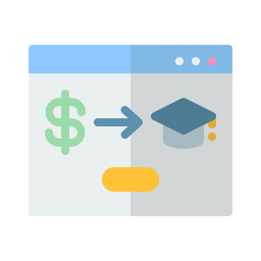 Tuition tuition mortarboard education icon