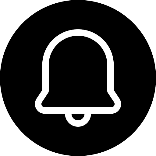 Notification bell alert ui user interface icon