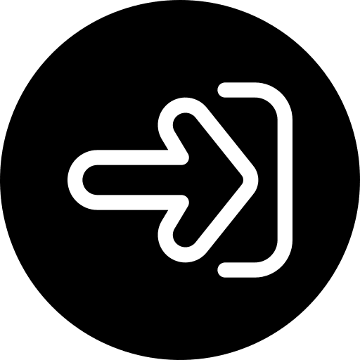 Right arrow right arrow enter login icon