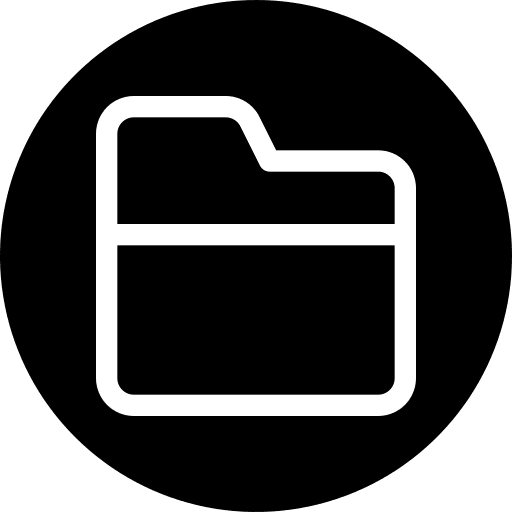 Folder button ui folder icon