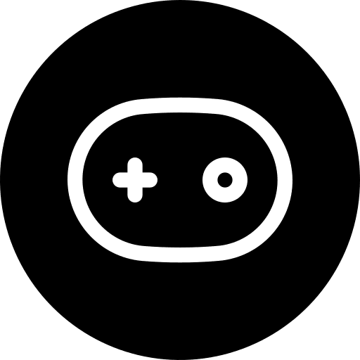 Game web interface game joystick icon