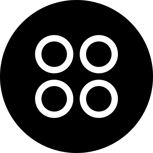Menu option button web interface icon