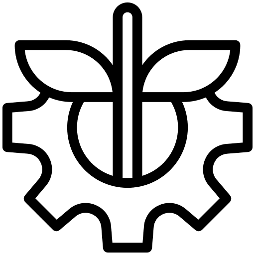 Ecology sustainable energy ecology and environment gear icon Ecology sustainable energy ecology and environment gear icon