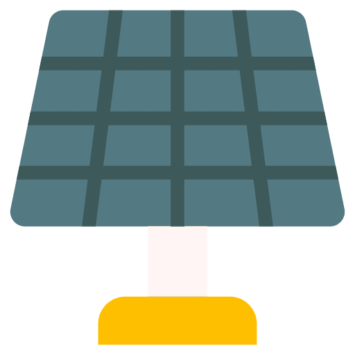 Solar panel power solar solar energy renewable energy icon