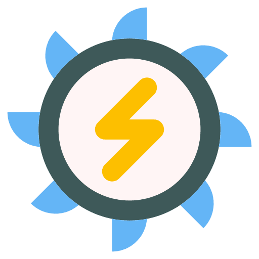 Water mill energy water mill hydro power icon